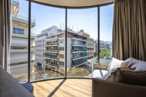 Χώρος καθιστικού στο Bliss Luxury Apartments