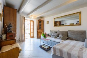 Posezení v ubytování Fisherman's Guest house Galeb
