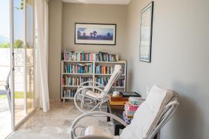 Biblioteket på hotellet