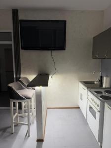 Kuchyň nebo kuchyňský kout v ubytování Petar Marstijepović