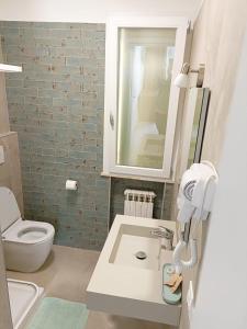 Koupelna v ubytování Albergo ristorante Elena