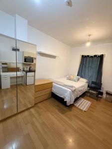 Η κουζίνα ή μικρή κουζίνα στο Beautiful Studio flat close to central London