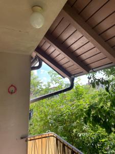 Balkón nebo terasa v ubytování Holunder