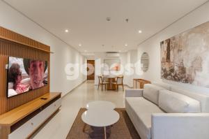 Posezení v ubytování Comfortable 2 Bed Apt In Molas Lopez
