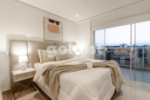 Postel nebo postele na pokoji v ubytování Comfortable 2 Bed Apt In Molas Lopez + 20 fotografií