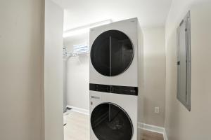 a washing machine in a wall in a room at Lighthouse Resort & Club in Sanibel