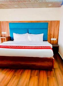 Voodi või voodid majutusasutuse The Boho Shimla toas
