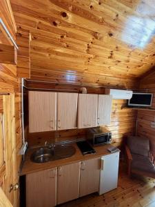 Alixares de Güéjar Sierraにあるキッチンまたは簡易キッチン