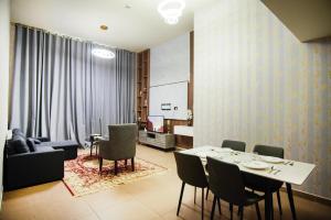 Χώρος καθιστικού στο High Class 1bhk Business bay Marasi Drive Dubai +36 φωτογραφίες