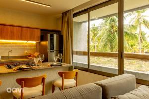 Nhà bếp/bếp nhỏ tại Vila Tamoná em Milagres por Quarto à Vista