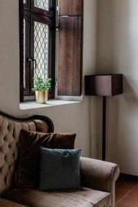 Posezení v ubytování Monte Pacis Hotel In Pažaislis