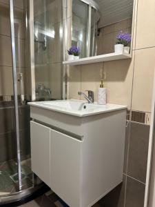 Ένα μπάνιο στο Nest Apartments - City Center +12 φωτογραφίες