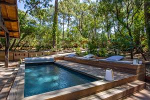 Πισίνα στο ή κοντά στο Villa Les Pins Agalis with swimming pool +41 φωτογραφίες
