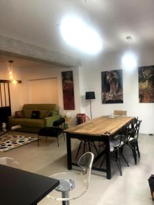 Posezení v ubytování Atelier des Doux