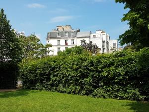 Zahrada ubytování Hôtel Moulin Vert