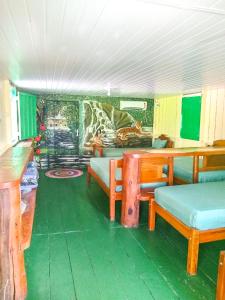 Χώρος καθιστικού στο Pousada Tucuna Lodge - Amazônia