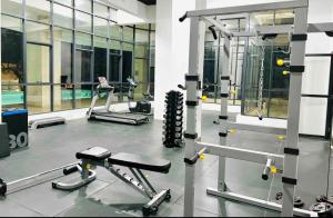 Γυμναστήριο ή/και όργανα γυμναστικής στο Aramis Apartments Deluxe Retreat at the Centre of Westlands with Pool & Functionional Gym