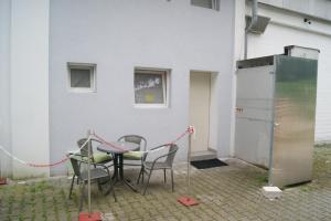Un patio sau altă zonă în aer liber la Heidelberg Apartments