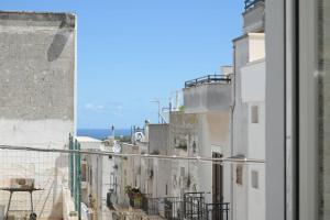 a view from a window of a city at A L Tourist House - La Corte Bianca - La Torre Blu in Carovigno