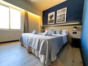 Katil atau katil-katil dalam bilik di Hotel Lis Mallorca +74 gambar