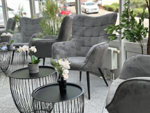 Istumisnurk majutusasutuses Mirage City Hotel Stuttgart Zentrum