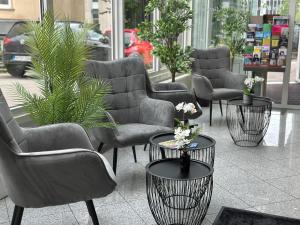 Istumisnurk majutusasutuses Mirage City Hotel Stuttgart Zentrum