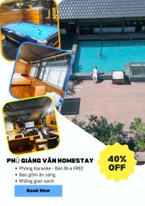 Πισίνα στο ή κοντά στο Phủ Giáng Vân Homestay Sapa