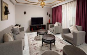 TV a/nebo společenská místnost v ubytování Verdi Tunis Beach Resort