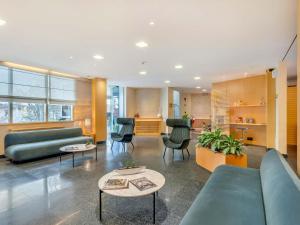 Posezení v ubytování B&B HOTEL Bergamo Executive