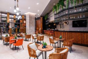Lounge nebo bar v ubytování Calyptus Kirman Premium - Ultra All Inclusive