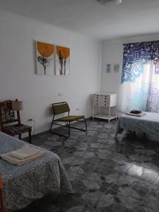 Postel nebo postele na pokoji v ubytování Gota de Mar