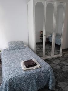 Postel nebo postele na pokoji v ubytování Gota de Mar