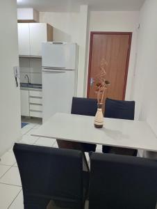 Cucina o angolo cottura di Apartamento 1km da praia do Aracagir,próx da av dos holandeses