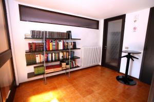Knihovna v bed and breakfast