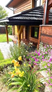 Сад в Apartament w Bieszczadach - Willa Stasia