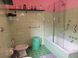 Koupelna v ubytování B&B VILLA DIEGO