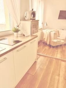 Kuchyňa alebo kuchynka v ubytovaní Trio Apartments
