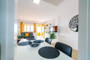 Posezení v ubytování PA - El Palmeral Mojacar