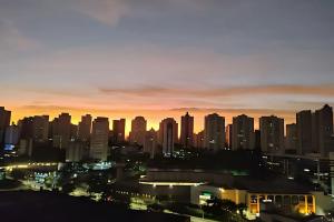 Nespecifikovaný výhled na destinaci São Paulo nebo výhled na město při pohledu z apartmánu