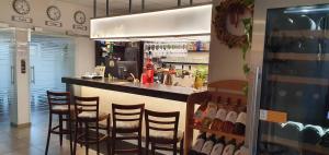 Ο χώρος του lounge ή του μπαρ στο Hotel Formule
