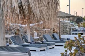 Et opholdsområde på Nodo Boutique Hotel