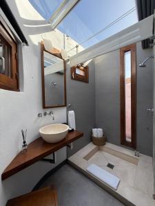 Ванная комната в Hotel Los Patios - Parque Natural