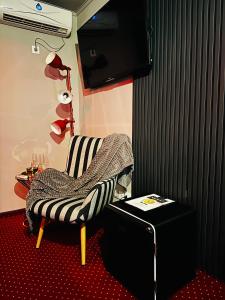 Istumisnurk majutusasutuses Nowad Hotel