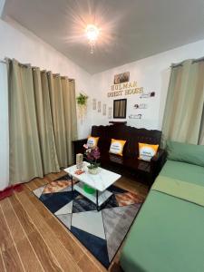 Ruang duduk di Eulmar Guesthouse in Olango