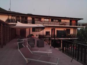 Balkón nebo terasa v ubytování Hotel Turano