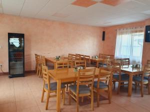 Restoran või mõni muu söögikoht majutusasutuses Penzion Apartmány Libošovice