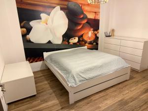 Postel nebo postele na pokoji v ubytování Apartmán až pro 8 osob