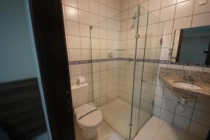 Koupelna v ubytování Sol Nascente Hotel Pousada Beira Mar