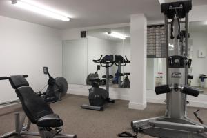 Fitness centar i/ili fitness sadržaji u objektu Bego's Apartment