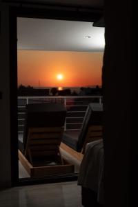 Χώρος καθιστικού στο Ares Suites 3